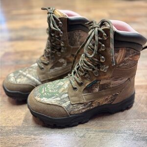 Itasca Camouflage Lace-Up Hiking/Hunting Boots